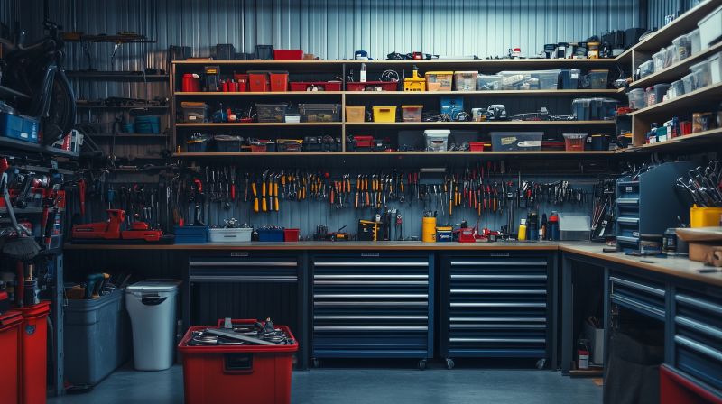Garage Shelves Installation in Fairfax, VA